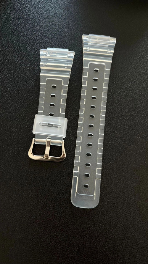G-Shock Dwe-5600 Ga-2100 Şeffaf Plastik Saat Kordonu
