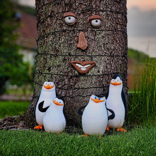 Madagaskar Penguenleri Skipper, Kowalski, Rico ve Private 4'lü Figür Seti