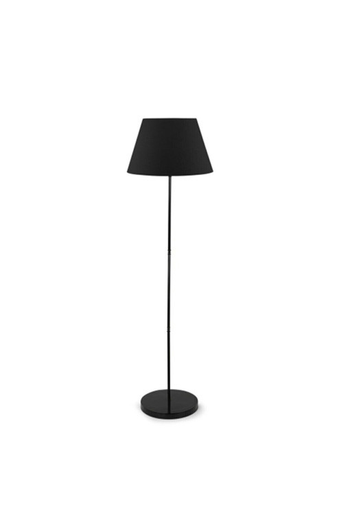 Tek Ayaklı Lambader Metal Abaur Siyah 7302