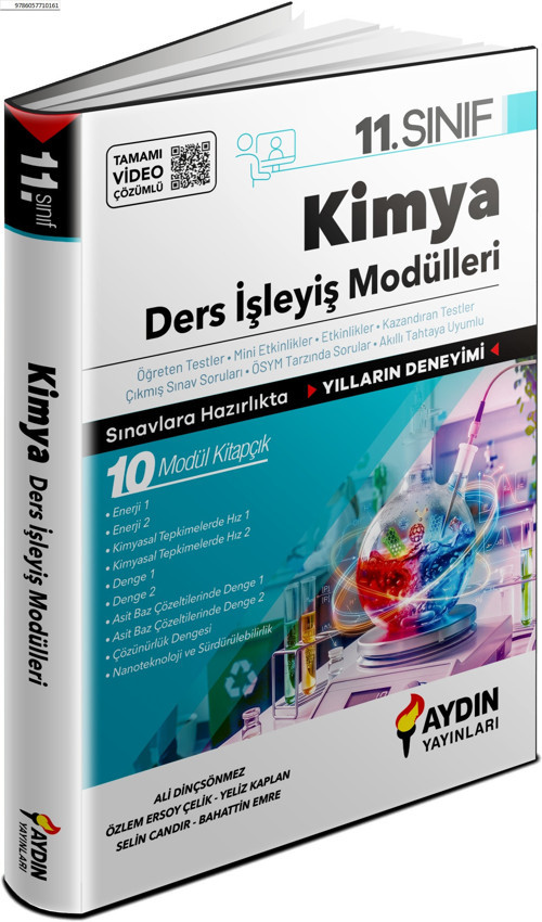 Aydın 2027 11. Sınıf Kimya Ders İşleyiş Modülleri Maarif Model
