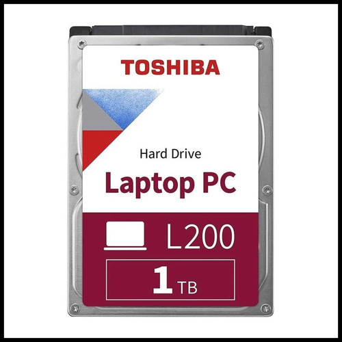 Toshıba L200, Notebook Hdd, Hdwl110uzsva, 2.5", 1tb, 128mb, 5400 Rpm, Notebook Hdd (türkiye Distribü