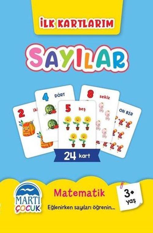 Sayılar - İlk Kartlarım 3+ Yaş