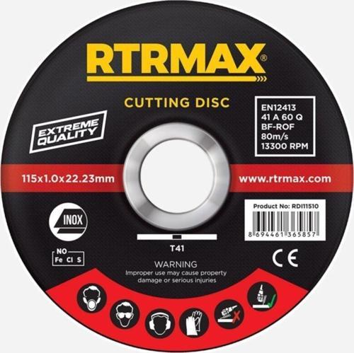 Inox Kesici Taş 115x1.0x22.23mm