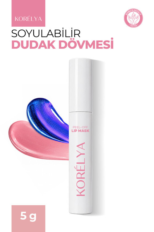 Soyulabilir Dudak Dövmesi 5g | Doğal Pembe