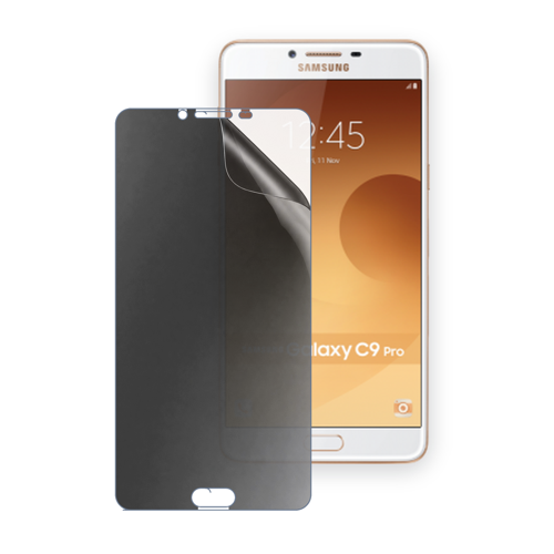 SAMSUNG Galaxy C9 Pro Uyumlu Ön Yüzey Hayalet Privacy Hidrojel Ekran Koruyucu