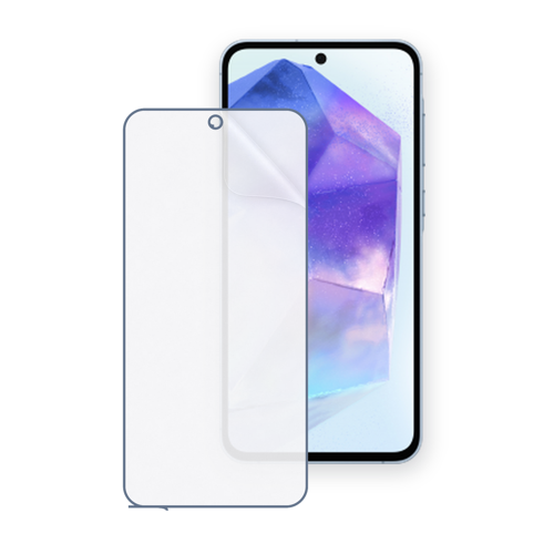 SAMSUNG Galaxy A55 5G Uyumlu Ön Yüzey Nano Şeffaf Hidrojel Ekran Koruyucu