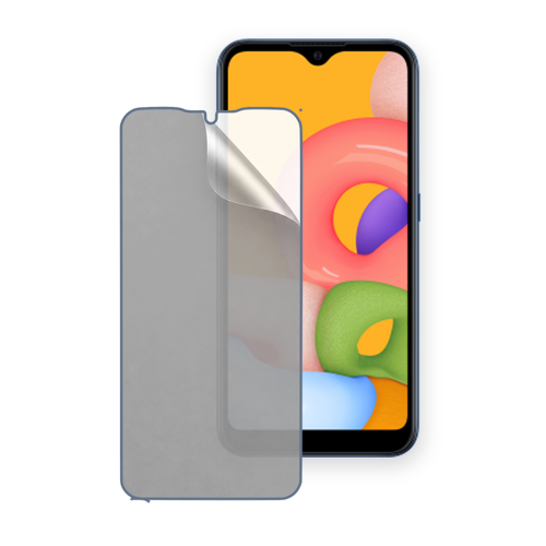 SAMSUNG Galaxy M01 Uyumlu Ön Yüzey Mat Hidrojel Ekran Koruyucu