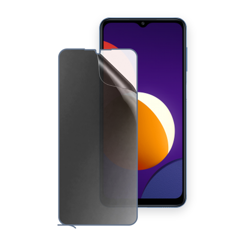 SAMSUNG Galaxy M12 Uyumlu Ön Yüzey Hayalet Privacy Hidrojel Ekran Koruyucu