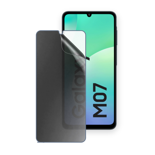 SAMSUNG Galaxy M07 Uyumlu Ön Yüzey Hayalet Privacy Hidrojel Ekran Koruyucu