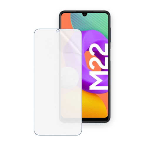 SAMSUNG Galaxy M22 Uyumlu Ön Yüzey Nano Şeffaf Hidrojel Ekran Koruyucu