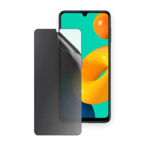 SAMSUNG Galaxy M32 Uyumlu Ön Yüzey Hayalet Privacy Hidrojel Ekran Koruyucu