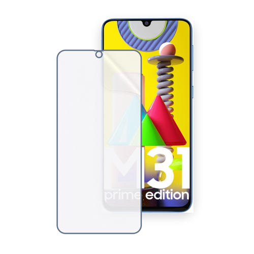 SAMSUNG Galaxy M31 Prime Uyumlu Ön Yüzey Nano Şeffaf Hidrojel Ekran Koruyucu