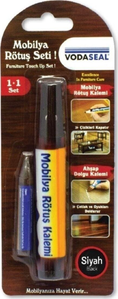 Mobilya Rötuş Seti - Siyah