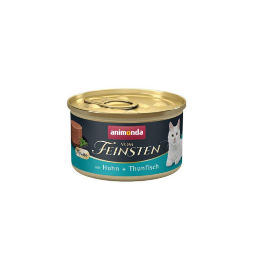 VomFeinsten Tavuklu ve Ton Balıklı Yetişkin Kedi Konservesi 85 Gr