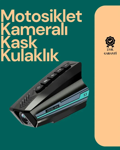 GoLook Destekli Motosiklet Kask Kamerası – 50 Saat Pil Geniş Açı (Kopya)