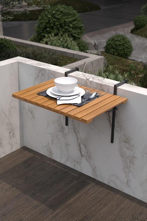 Katlanır Askılı Balkon Masası 5001