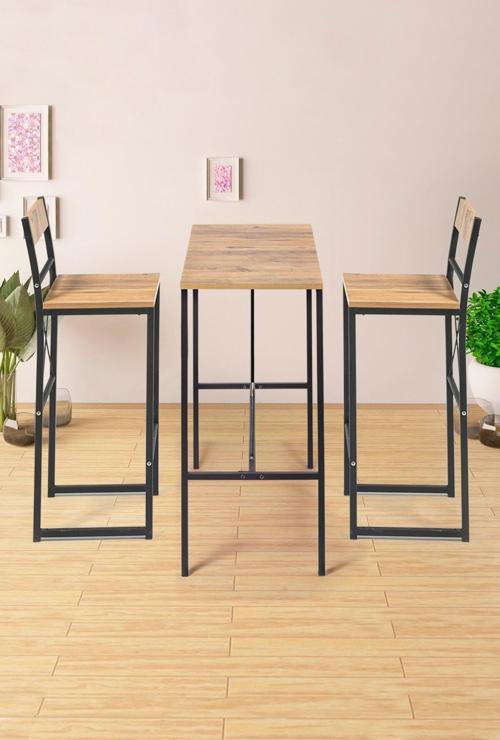 Retohome Good 100 45 Bar Masası Yemek Masası Takımı 1651
