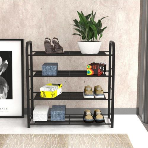 Retohome Metal 4 Katlı Ayakkabılık Ve Çok Amaçlı Raf 2321