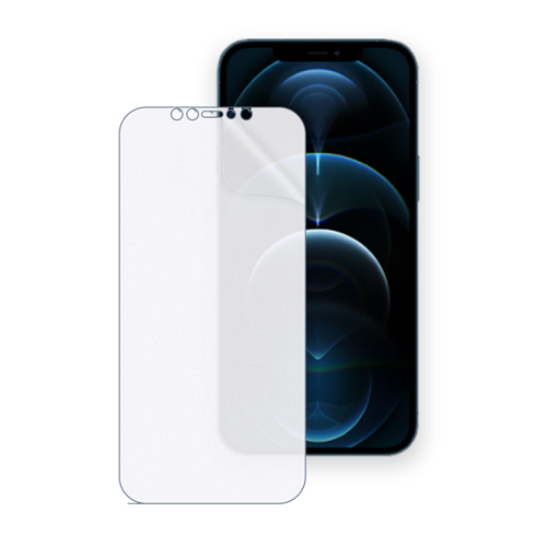 Apple iPhone 12 Pro Max Uyumlu Ön Yüzey Nano Şeffaf Hidrojel Ekran Koruyucu