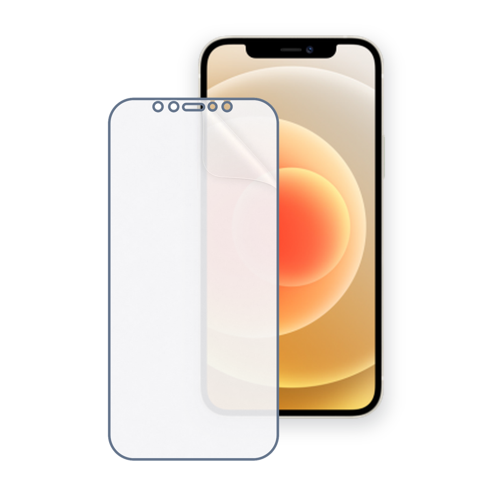 Apple iPhone 12 Uyumlu Ön Yüzey Nano Şeffaf Hidrojel Ekran Koruyucu