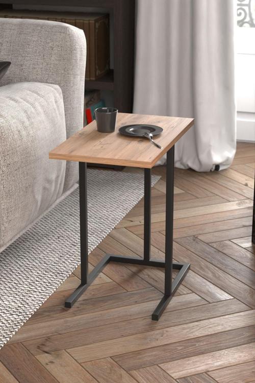 Zigon Sehpa, Yan Sehpa 3201B Kahverengi