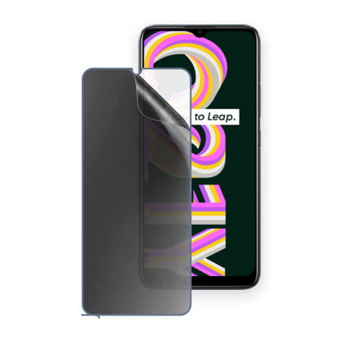 Realme C21Y Uyumlu Ön Yüzey Hayalet Privacy Hidrojel Ekran Koruyucu