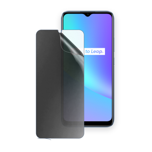 Realme C25S Uyumlu Ön Yüzey Hayalet Privacy Hidrojel Ekran Koruyucu