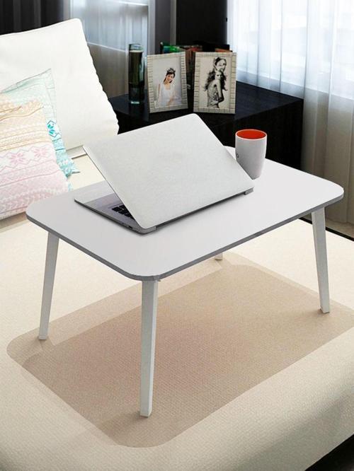 Koltuk ve Yatak Sehpası - Beyaz - Oval Kenar 70x40