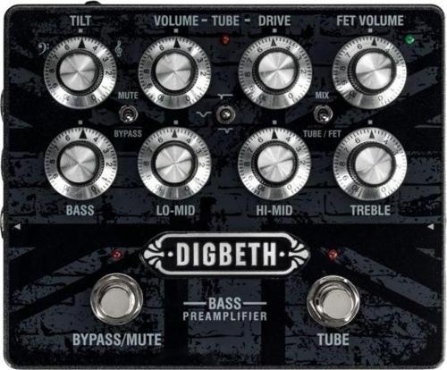 DB-PRE Digbeth Bas Gitar Preamp Pedalı
