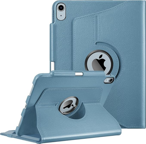 Qpen  iPad 5 Air 9.7 inç Uyumlu 360° Tablet Deri Kılıf