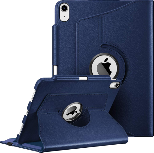 Qpen iPad 3 9.7 inç Uyumlu 360° Tablet Deri Kılıf