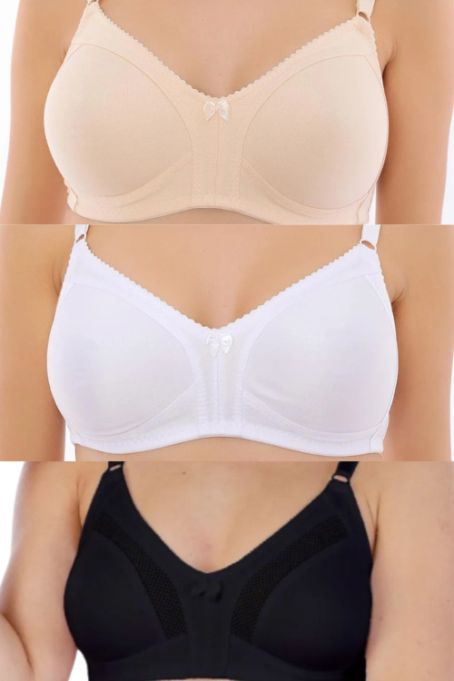 3'Lü Minimizer Toparlayıcı Sütyen Set - Günlük,Rahat