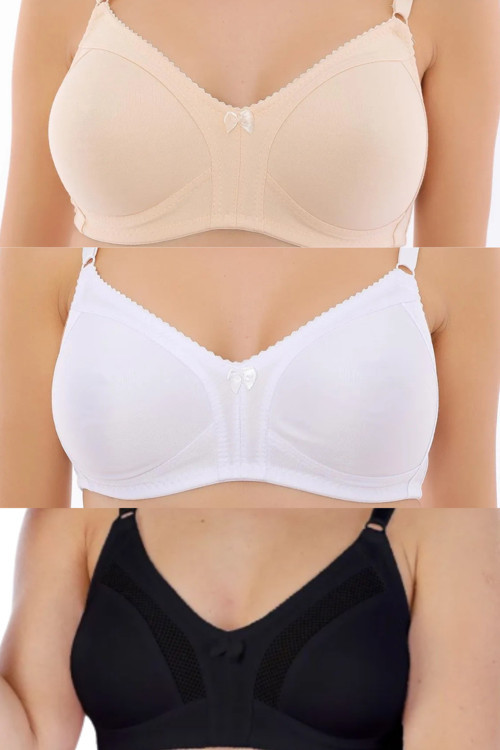 3'Lü Minimizer Toparlayıcı Sütyen Set - Günlük,Rahat
