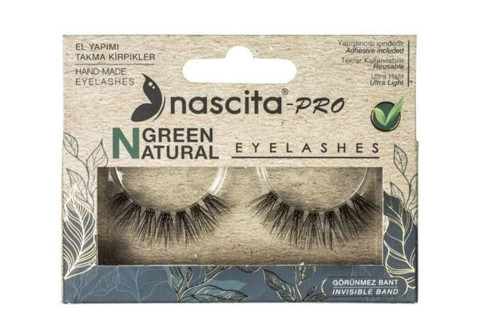 Green Natural Vegan Takma Kirpik 113