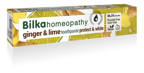 Homeopathy Ginger & Lime Diş Macunu 75 ml | Florürsüz, Beyazlatıcı, Hassasiyet Karşıtı