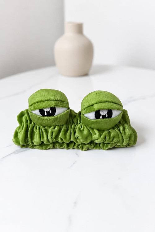Kurbağa Şeklinde Peluş Taç Peluş Saç Bandanası Saç Aksesuarı
