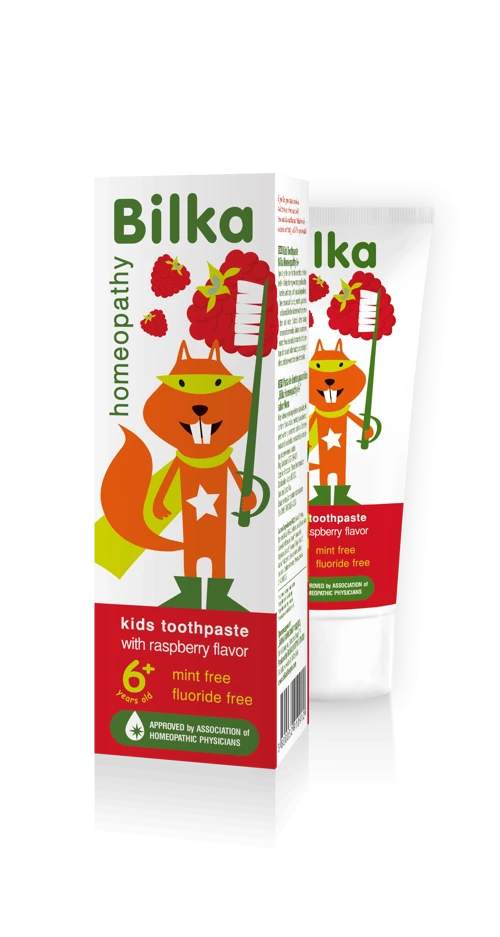 Homeopathy 6+ Ahududu Aromalı Çocuk Diş Macunu 75 ml | Florürsüz, Bitkisel İçerikli, Doğal Bakım