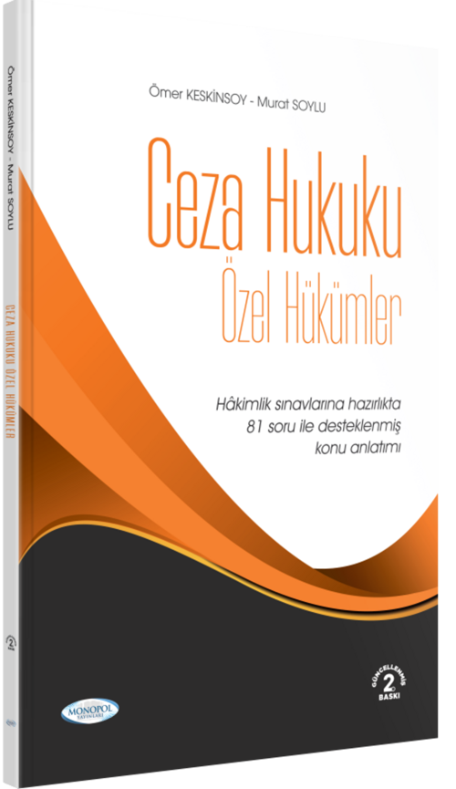 Ceza Hukuku Özel Hükümler 2. Baskı 