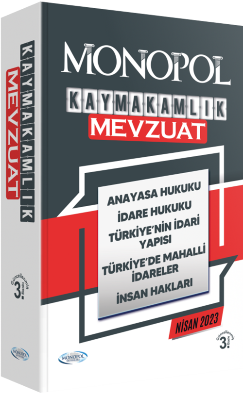 Kaymakamlık Mevzuat 3. Baskı