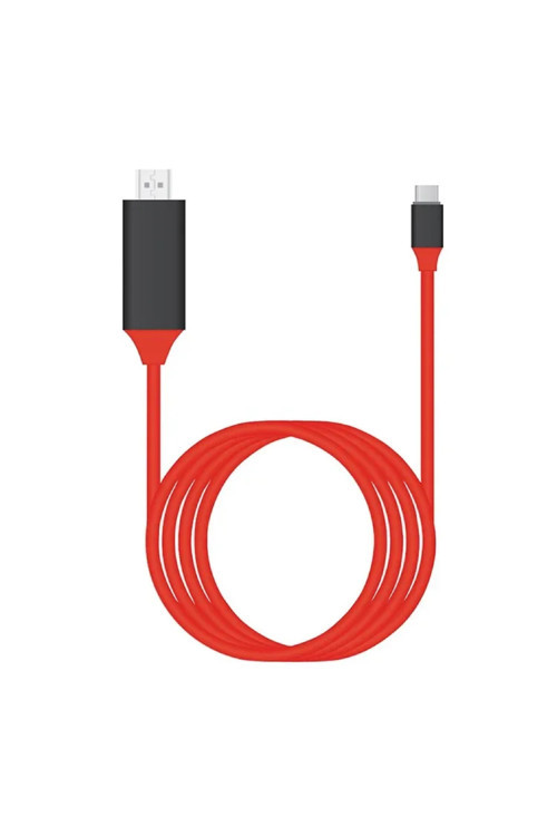 4330 Usb Type C 3.1 To Hdmi Çevirici Dönüştürücü Tv Bağlama Kablosu 4K