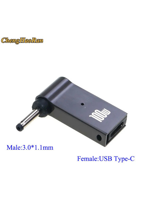 100 W USB Tip C Hızlı şarj adaptörü fiş konnektörü Evrensel USB C laptop Dönüştürücü 4017