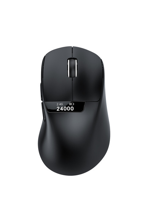 A7 Üç Mod Kablosuz Fare Hafif PAW3311 Oyun BT Ekran Fare RGB Şarj Standı Fare ile