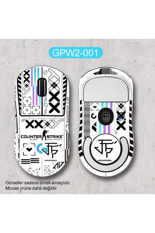 GPW 2 Uyumlu Tape – 2. Nesil Kablosuz Mouse Kaymaz Bant, Full Kaplama, Ter ve Suya Dayanıklı