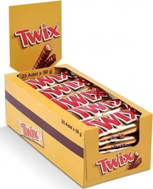 Karamelli Çikolata 50 G X 25 Adet