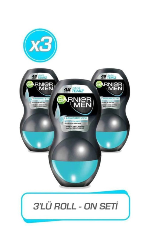 Men Saf Ve Temiz Arındırııcı Etki Roll-On X3
