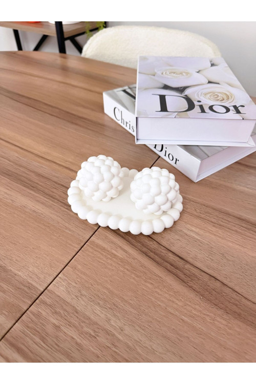 Dekoratif 3Lü Takım Şık Tasarım Dekorasyon Obje / Ev & Ofis