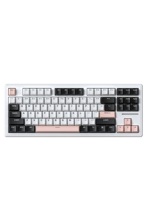 ATTACK SHARK M87 RGB Kablosuz Şarjlı Üçlü Mod 4000mAh PBT Mekanik Klavye Mac ve Win Uyumlu