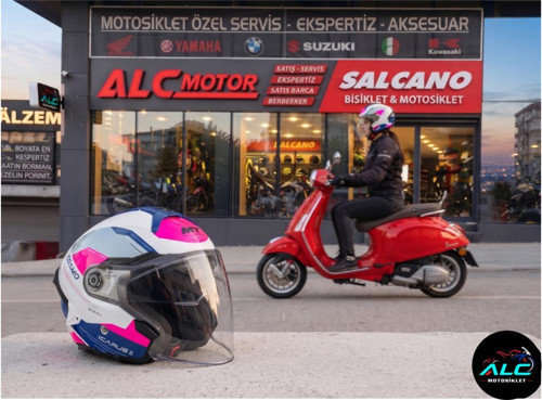 Cosmo SV Icarus Motosiklet Açık Kask ECE 22.06 ve DOT sertifikalı Alc Motosiklet