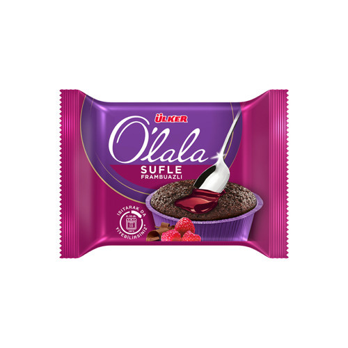 O'lala Frambuazlı Sufle - 70 gram - 12 Adet