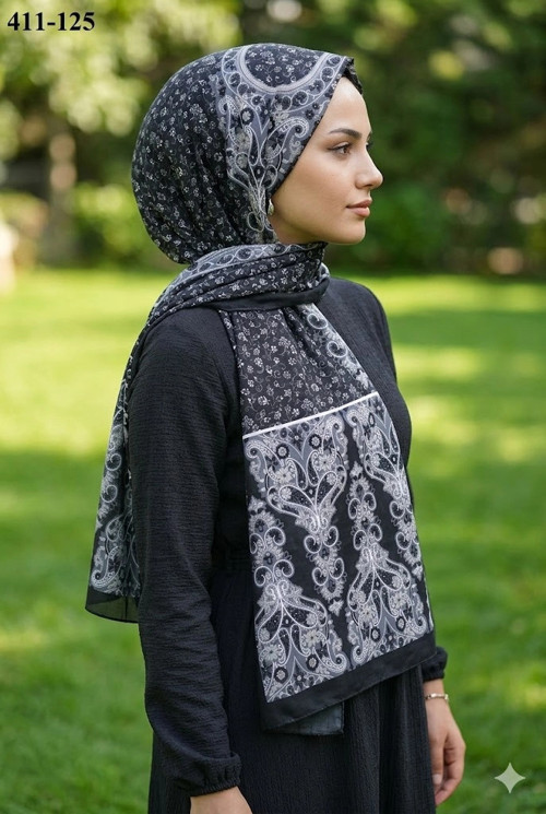 Etnik Desen Soft Şal 411-125
